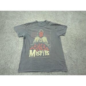 Misfits Band Graphic T-Shirt Mens XL 2017 Pumpkin Crimson Ghost